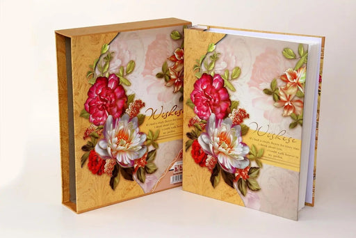 300 Photo Album Floral Wishes Greeting Card Box Murukali.com