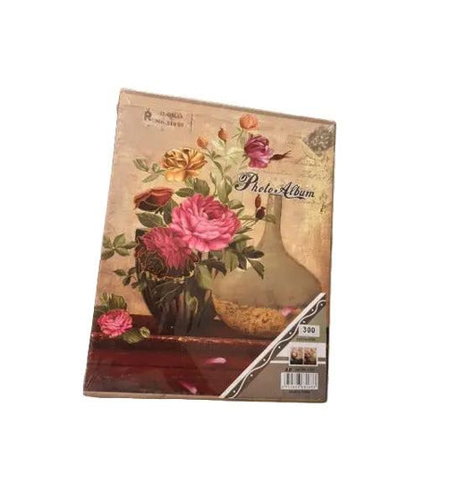 300-Slot Floral Photo Album Murukali.com
