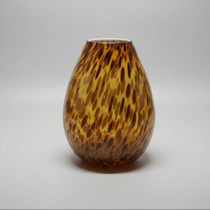 Bulbous Glass Vase