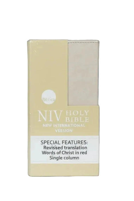 NIV Holy Bible (Cream Softcover)