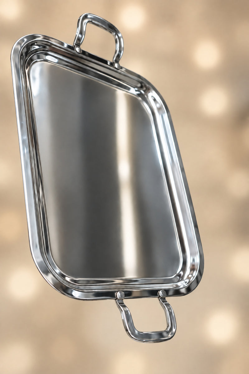 Stainless Steel Serving Tray