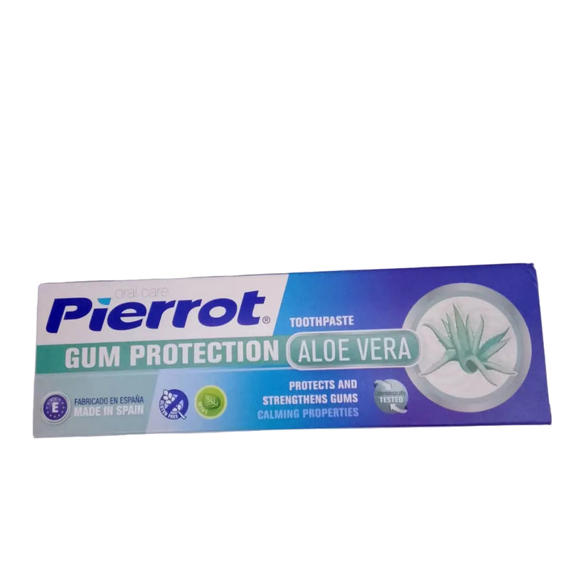 Zahnpasta Für die Mundpflege Pierrot Zahnfleischschutz Aloe Vera 75ml