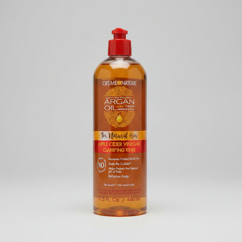 Creme of Nature Argan Oil Apple Cider Vinegar Clarifying Rinse