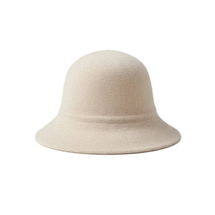 Chic Knit Bucket Hat - Beige