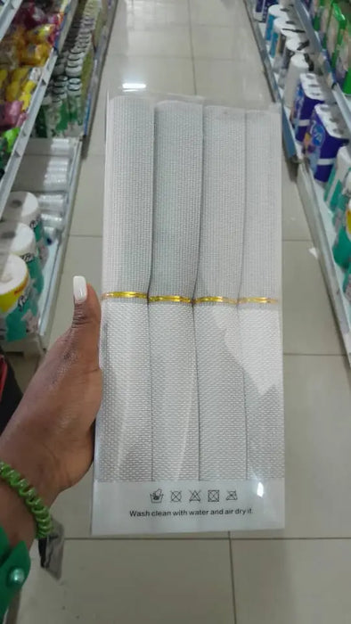4 Piece High Quality Place Mats Murukali.com