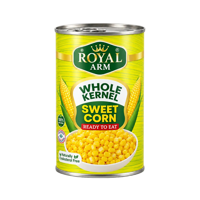 Royal Arm Whole Kernel Sweet Corn 400g