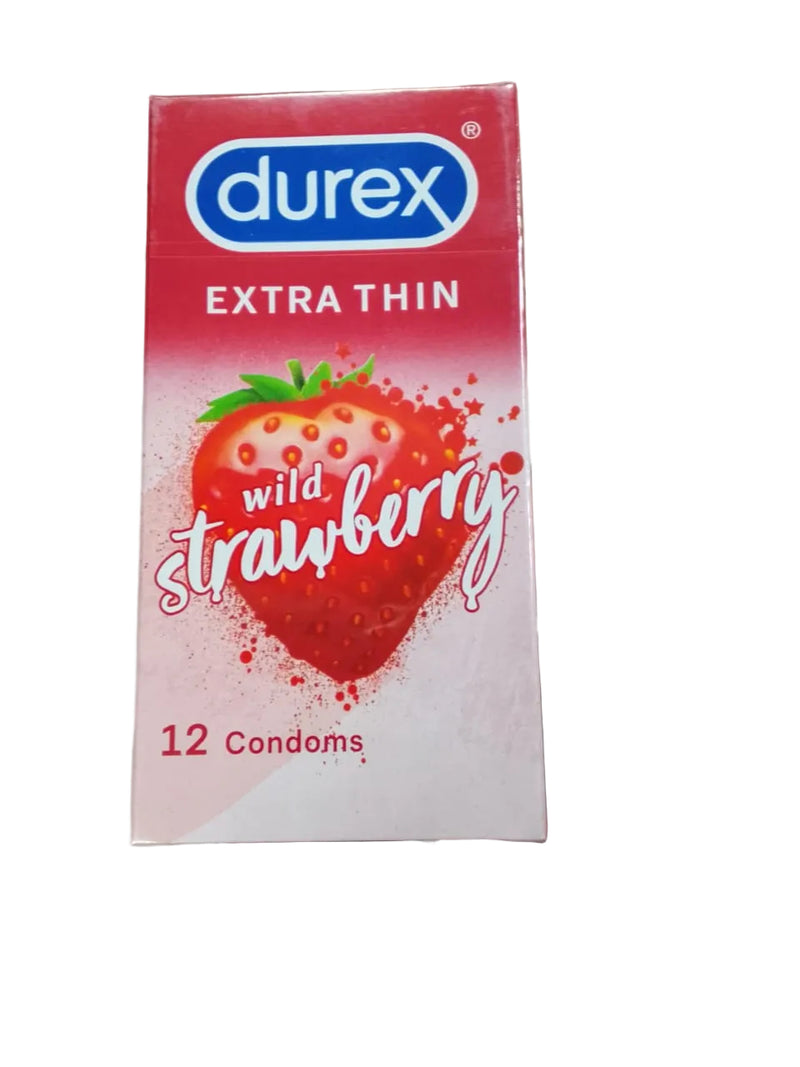 Durex Extra Dünn Wilde Erdbeere Kondome