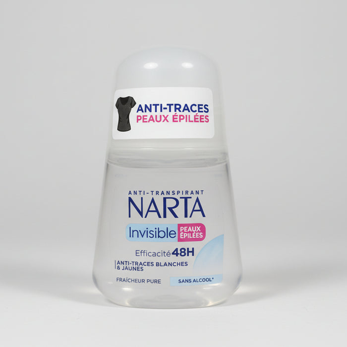 Narta Invisible Peaux Épilées Roll-On Antiperspirant 50g