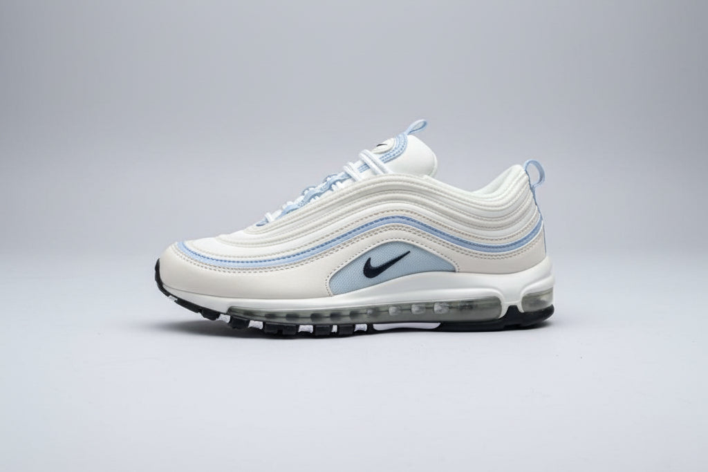 Nike Air Max 97 (White/Light Blue) Size 39-44