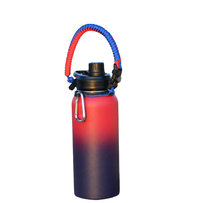 40oz Water Bottle with Paracord Grip Murukali.com