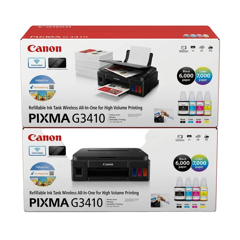 Canon PIXMA G3410 Wireless Ink Tank Printer | High-Yield & Cost-Effective