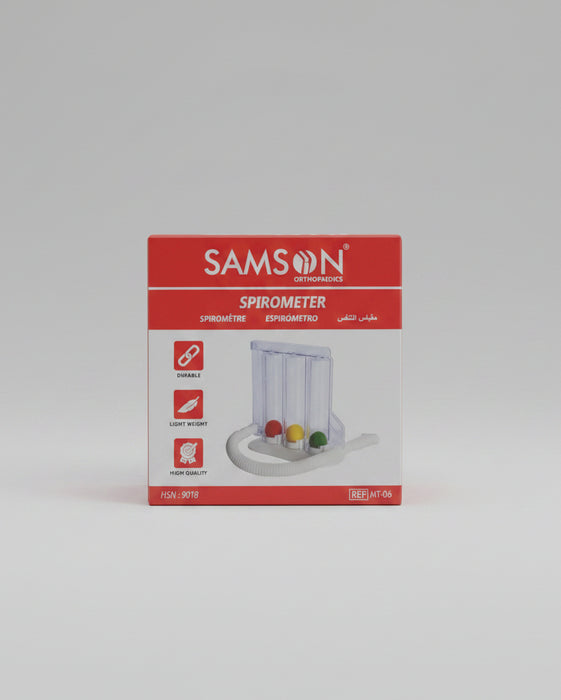 Spirometer (or Incentive Spirometer / 3-Ball Lung Exerciser)