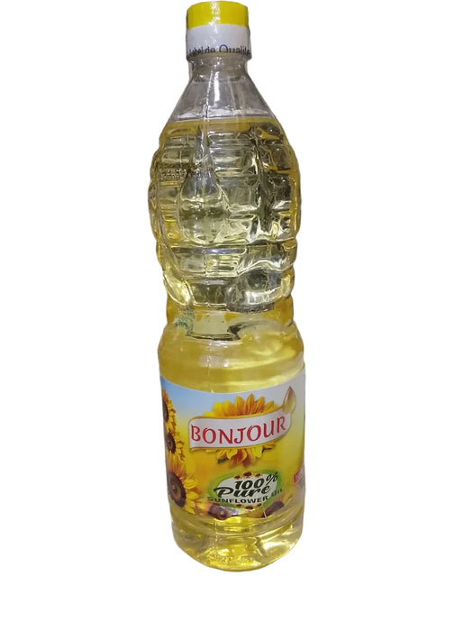 Bonjour 100% Pure Sunflower Oil - 1L