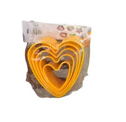 5 Piece Heart-Shaped Cookie Cutter Murukali.com