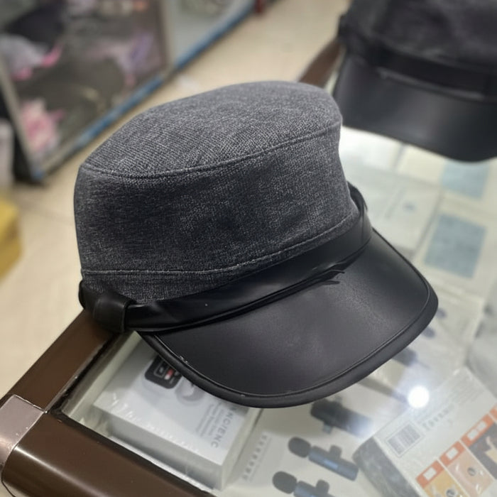Grey Military Cadet Cap