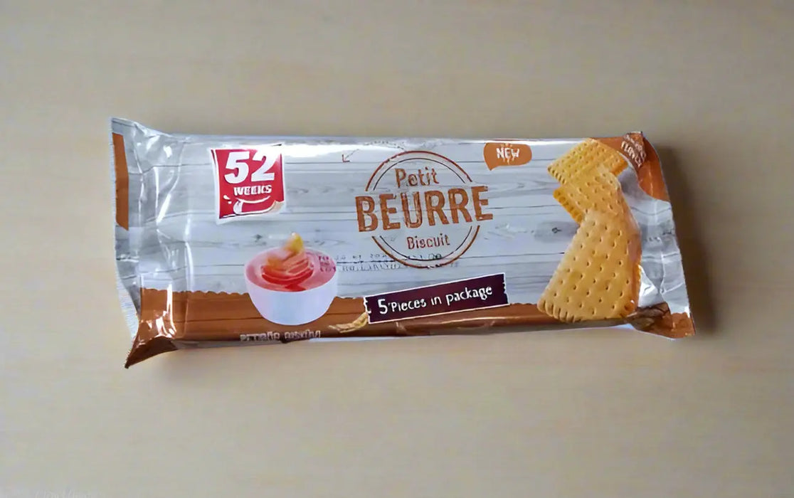 52 Weeks Petit Beurre Biscuit – Milk Flavour 300g Murukali.com