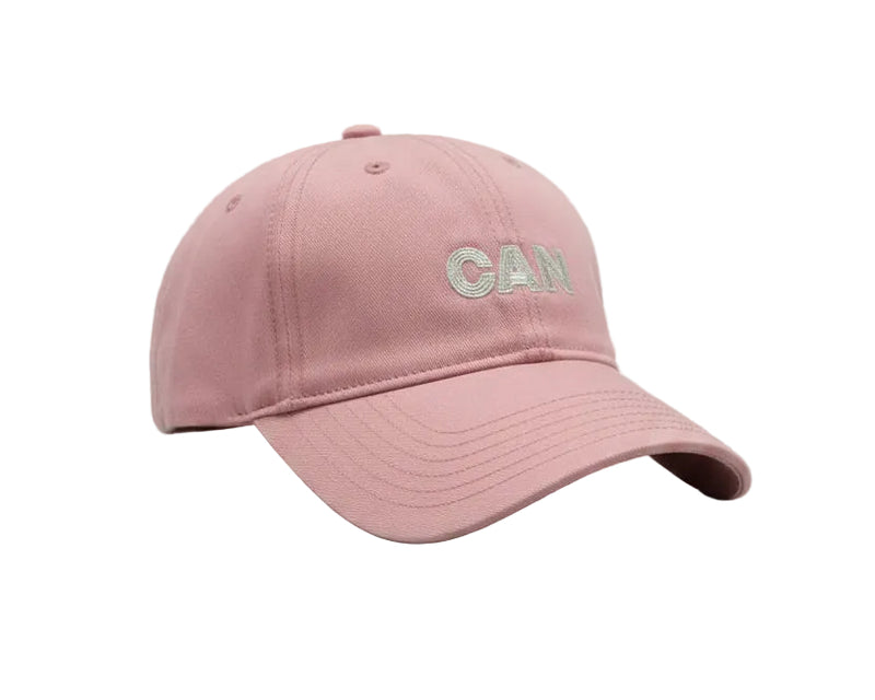 Pink CAN Cotton Baseball Cap