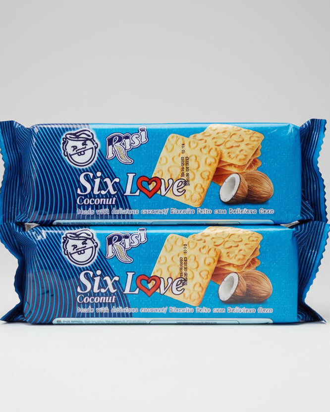 Biscuit Risi Six Love Coconut 150g