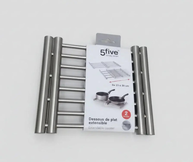 5five Simply Smart ausziehbares Edelstahl-Topfuntersetzer