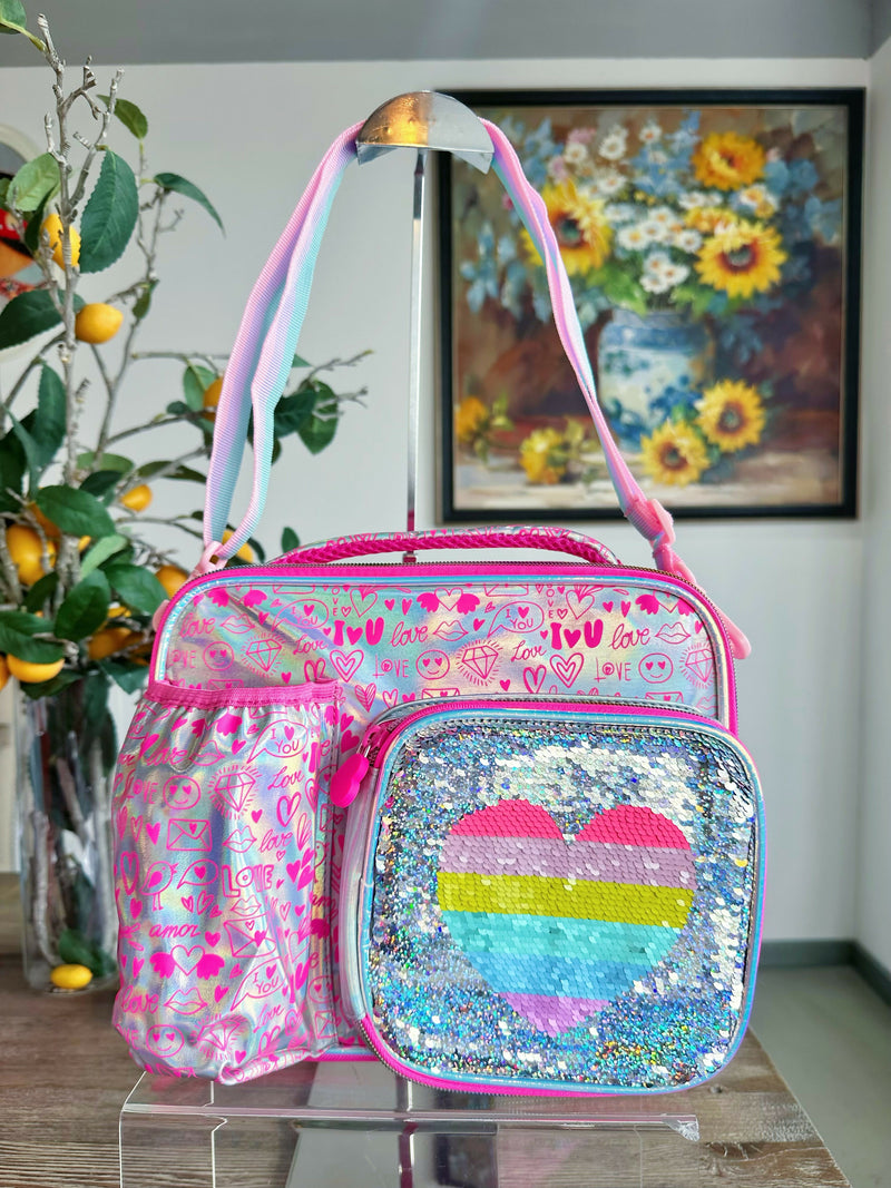 Heart lunch bag