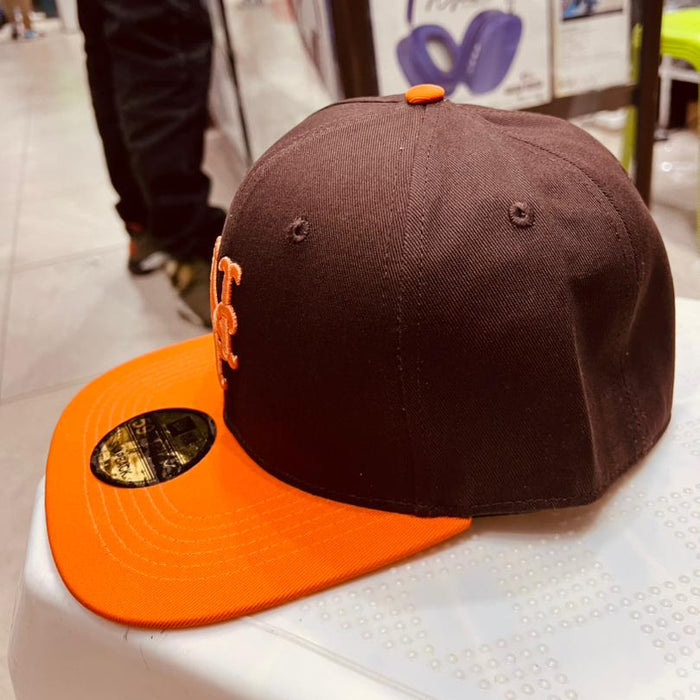 New York Mets Brown and Orange Snapback Cap