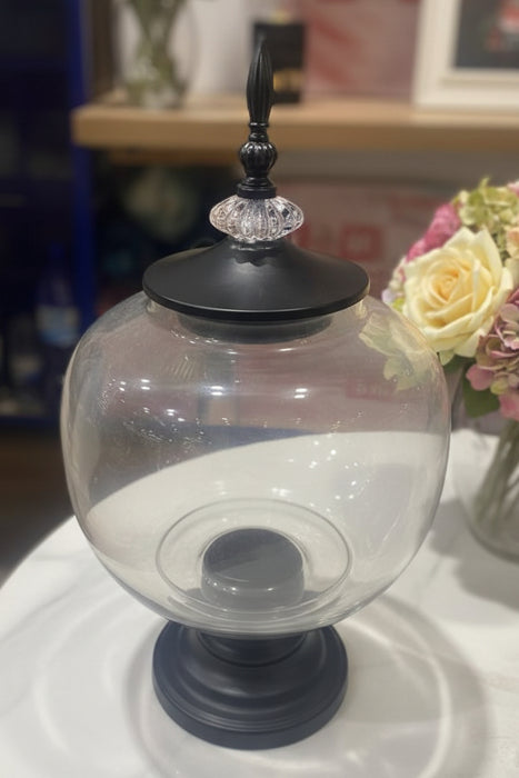 Glass Beverage Dispenser with Pedestal Base 5L
