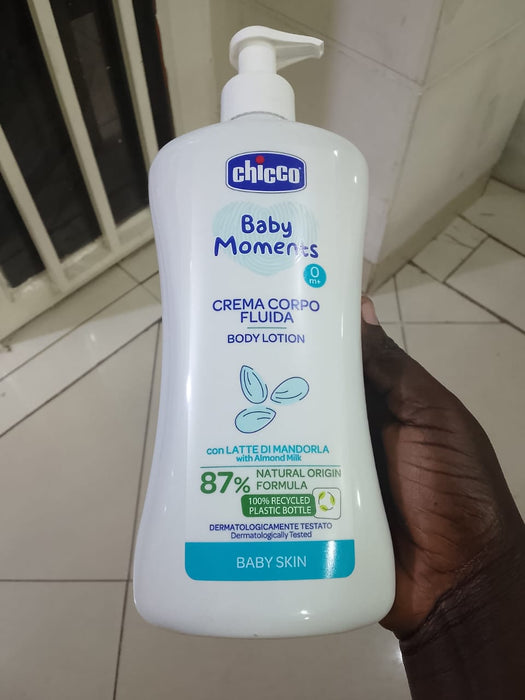 Chicco Baby Moments Body Lotion with Almond Milk (500ml)