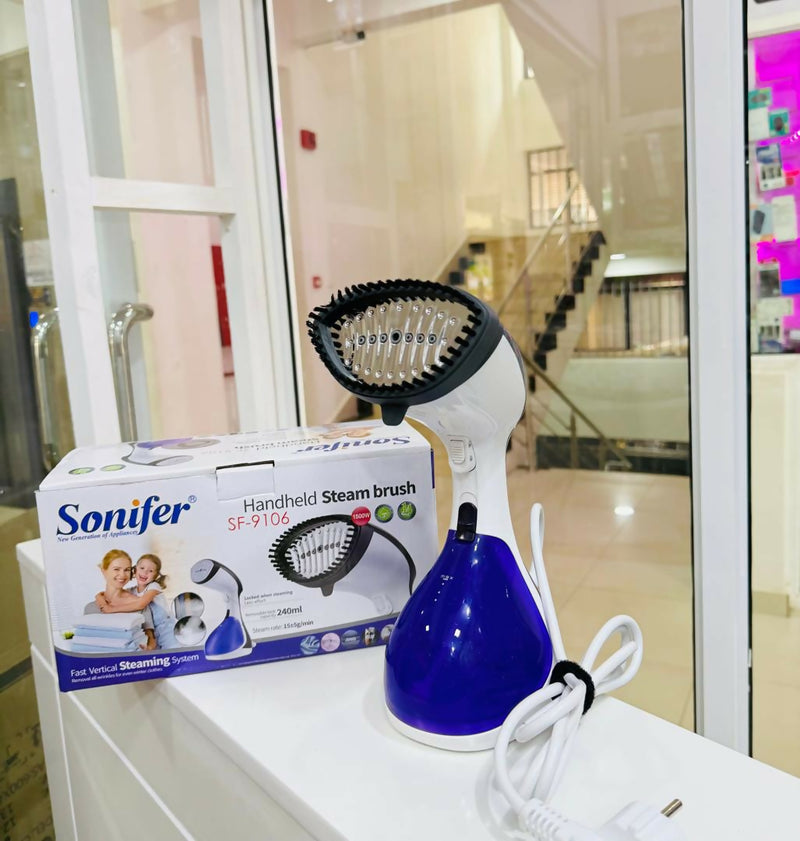 Sonifer SF-9106 Handheld Garment Steam Brush – Fast Vertical Steamer, 240ml Water Tank
