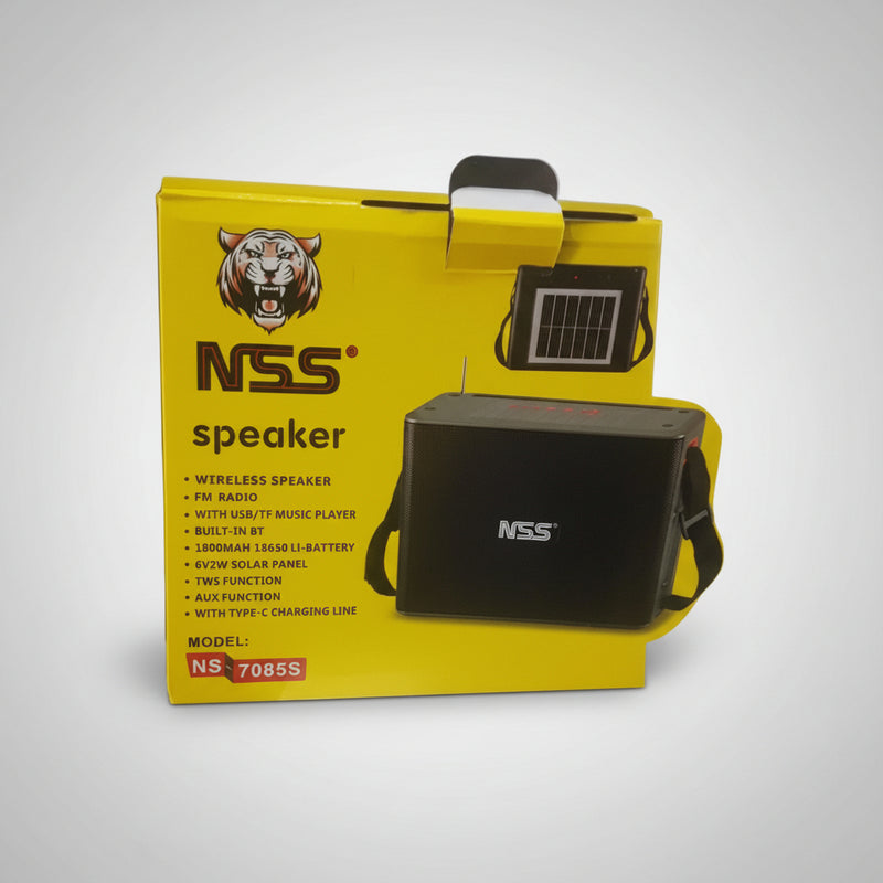 NSS Solar Wireless Speaker (Model NS-7085S)