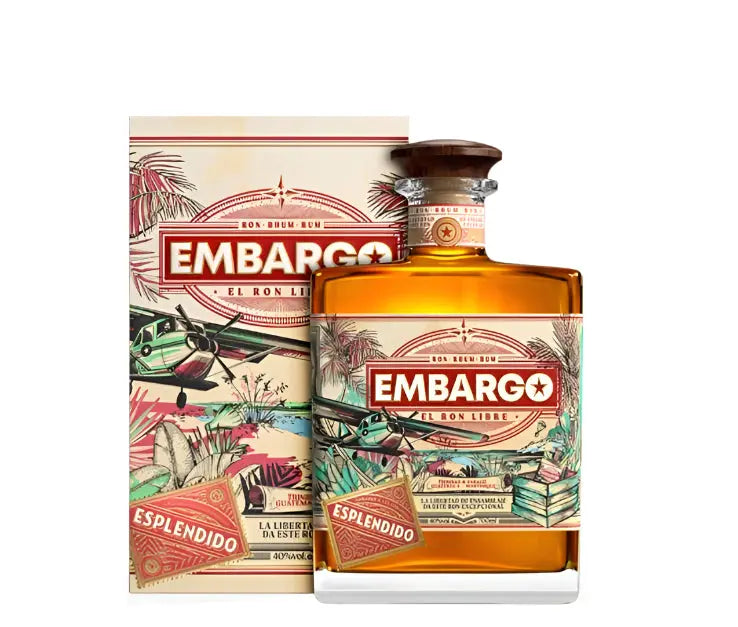 700Ml Embargo Anejo Esplandido Rum With 40% murukali.com