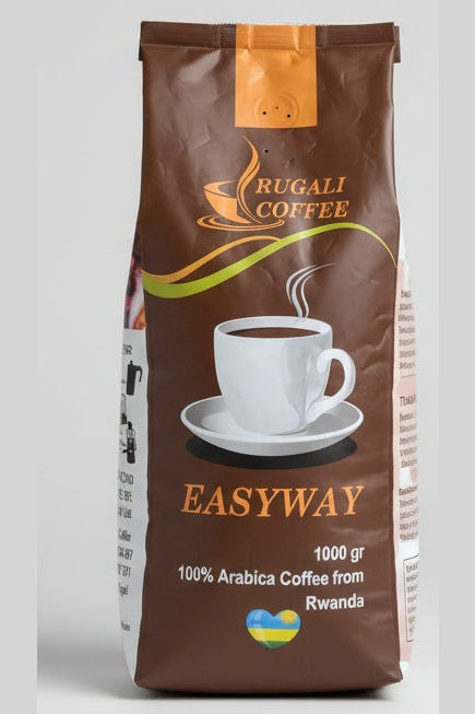 Rugali Coffee Easyway 100%Arabica Coffee From Rwanda Ground 1000g ...
