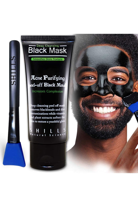 Black Peel Off Facial Mask Purifying Blackhead Remover Oil Control Deep Cleansing