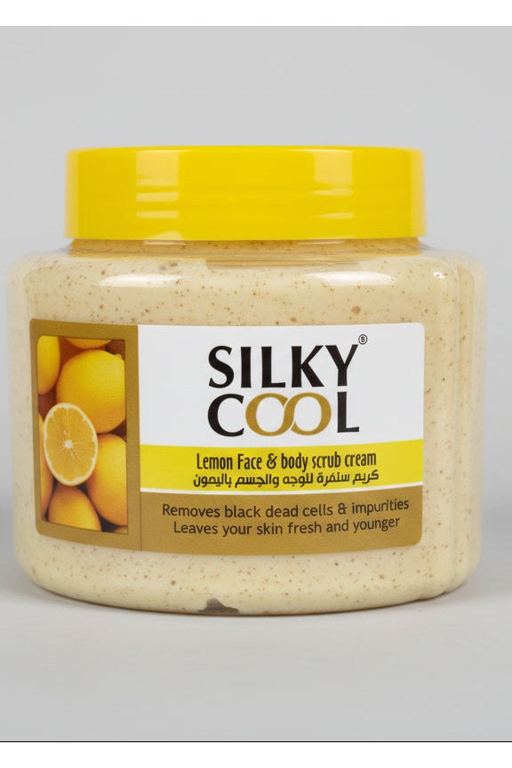 Scrub Cream Lemon Face&Body Silky Cool 500ML