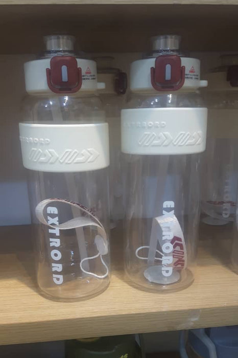 Clear Sports Water Bottle 1pc 1.5L