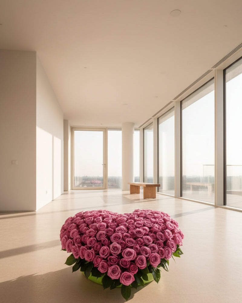 Fresh Rose Flower 80 pieces