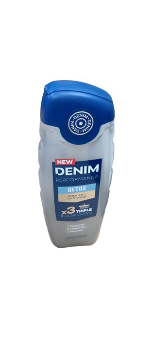 New Denia Denim Performance Detox Body And Face Wash X3 Triple Vacating