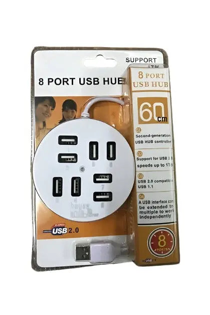 8-Port USB Hub   Model P-2108 Murukali.com