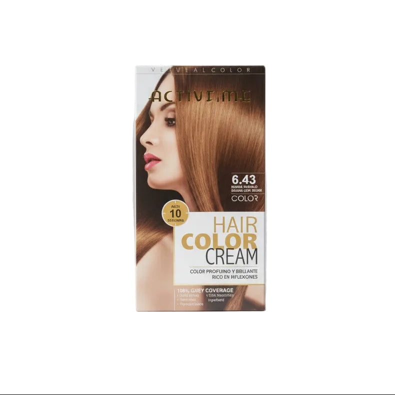 Hair Color Cream 6.43color Active Oil — Murukali.com