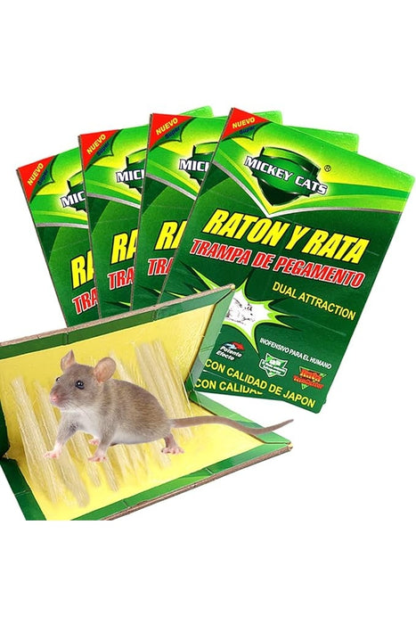 Professional Mouse Trap, Easy to Use Sticky Mouse Trap for Mice and Rats (34cm x 22cm)