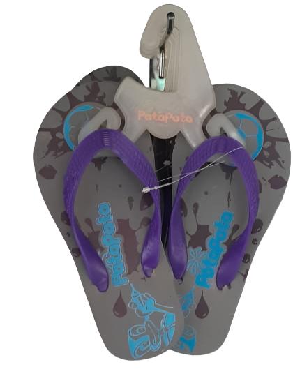 Colorful Patapata Rubber Flipflops For Kids