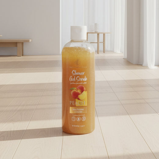 Fragrance World Peach Shower Gel Scrub 500ml