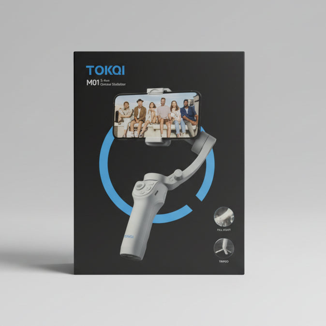 TOKQI M01 3-Axis Smartphone Gimbal Stabilizer