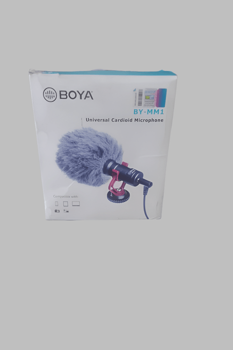 BOYA BY-MM1 MM1 Compact On-Camera Video Microphone Youtube Vlogging Recording Mic