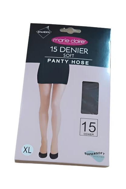 Panty Hose 15 Denier Soft Marie Claire -BROWN