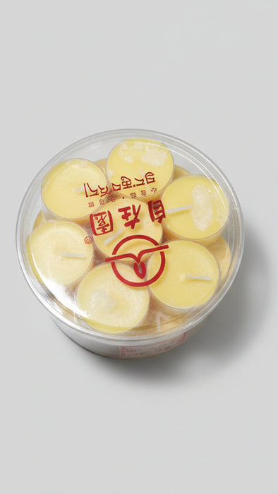 candle yellow 28pieces