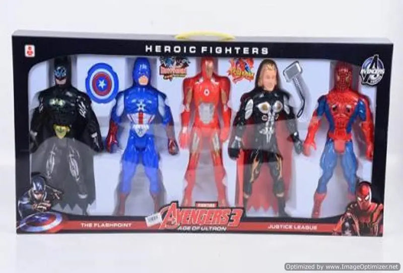 A Set of Super Heroes toy Murukali.com