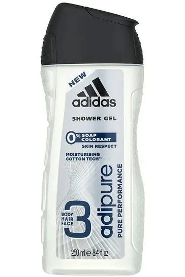 ADIDAS ADIPURE SHOWER GEL FOR MEN 250 ml murukali.com