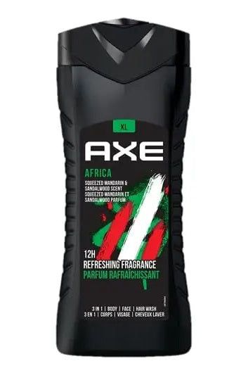 AXE Africa Eau de Parfum Shower Gel – 400ml Murukali.com