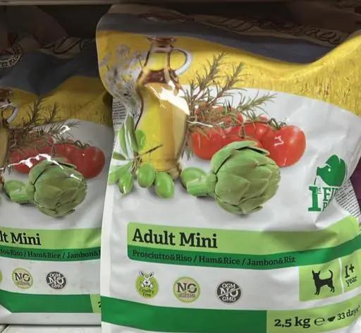 Adult Mini – Prosciutto & Rice Ham & Rice Dog Food 2.5kg Murukali.com