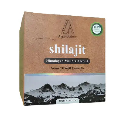 Aljaz Aslam Shilajit Himalayan Mountain Resin – 50g Murukali.com